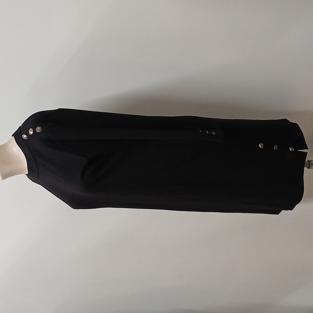 Vintage Brownstone Studio Sweater Dress with Buffalo Nickel Silver Buttons /  L